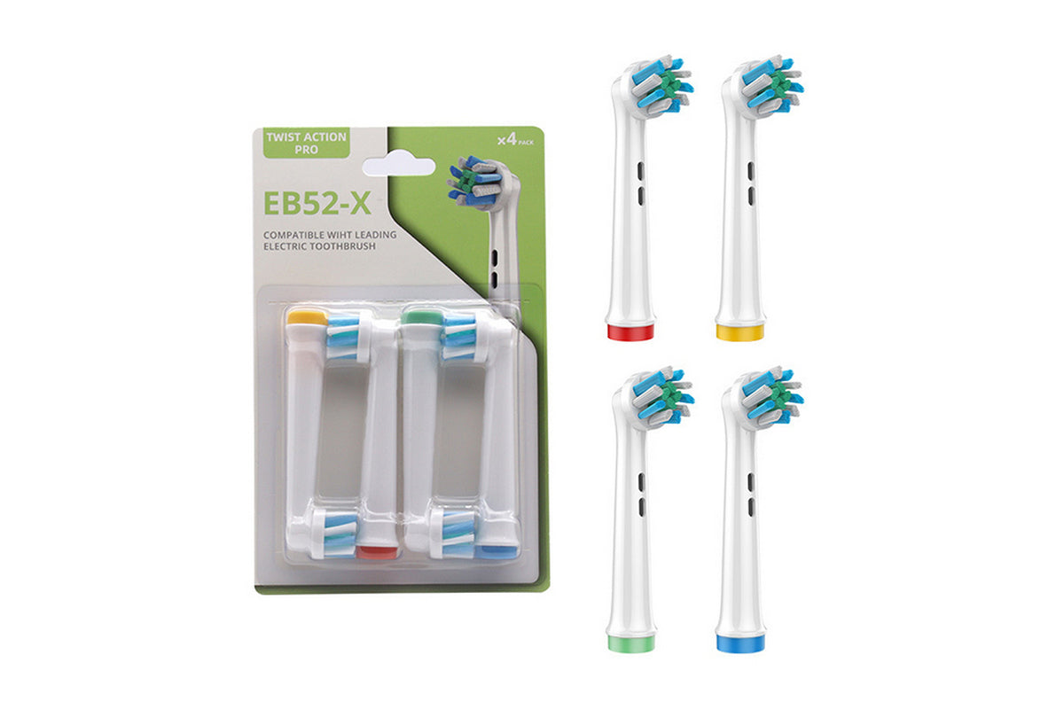 2pcs Electric Toothbrush Heads Replacement Heads Compatible with Oral and Oralby B-Style 2