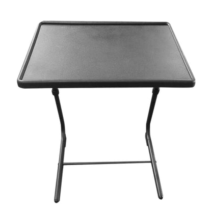 Adjustable Overbed Table with Cup Holder Foldable Bedside Desk for Laptop