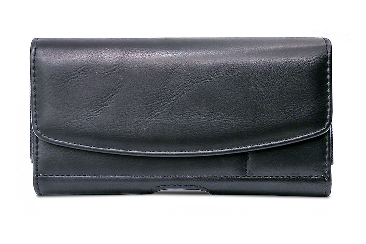 PU Cell Phone Holster Wallet Phone Case with Strap for Samsung Galaxy S23 iPhone 15