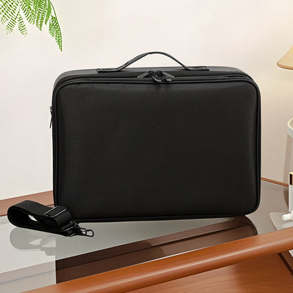 Large Capacity Makeup Bag 3 Layer Cosmetic Case