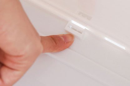 2Pcs 3 Tiers Foldable Stackable Shoe Organizer with Clear Door Plastic Shoe Rack