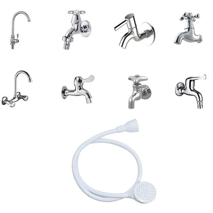Pet Faucet Sprayer Portable Sink Spray Hose Shampoo Sprayer Rubber Pet Bath Handheld Shower