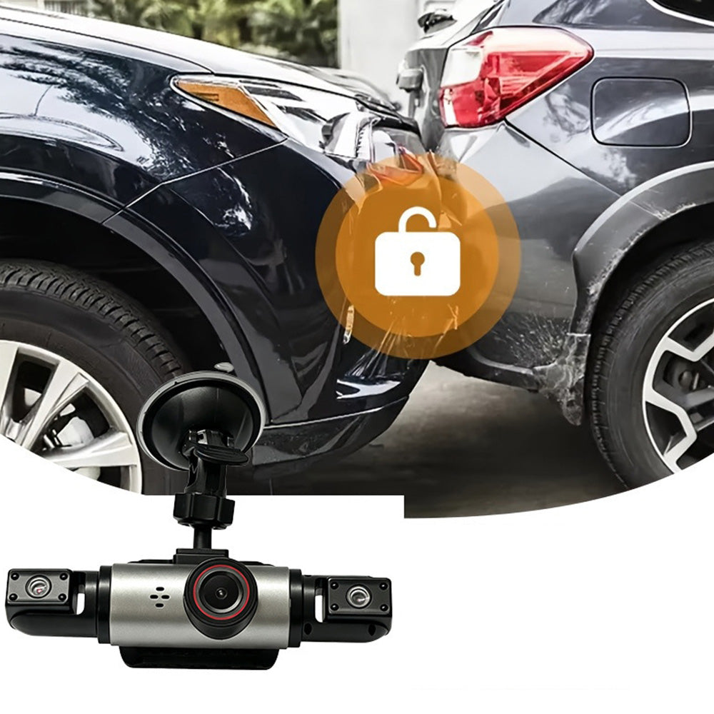 4 Channel Dash Cam with 32GB Memory Card