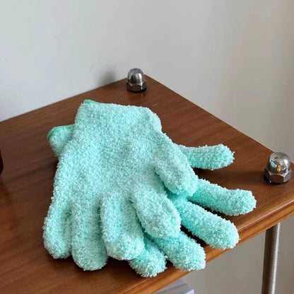 3Pcs Dusting Gloves Cleaning Mitts for Furniture Home Car