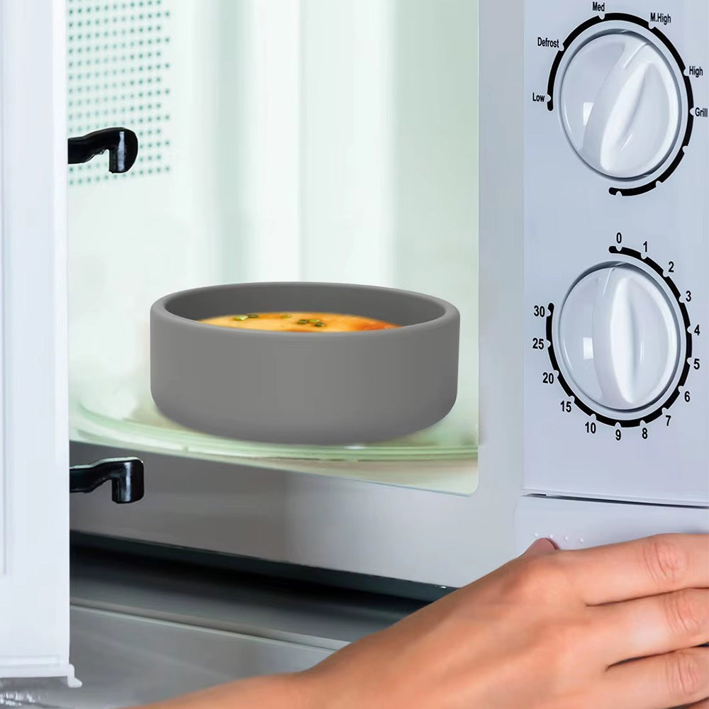 2Pcs Air Fryer Egg Mould Steam Egg Bowl SIlicone Muffins Cake Mold Baking Mold Grey