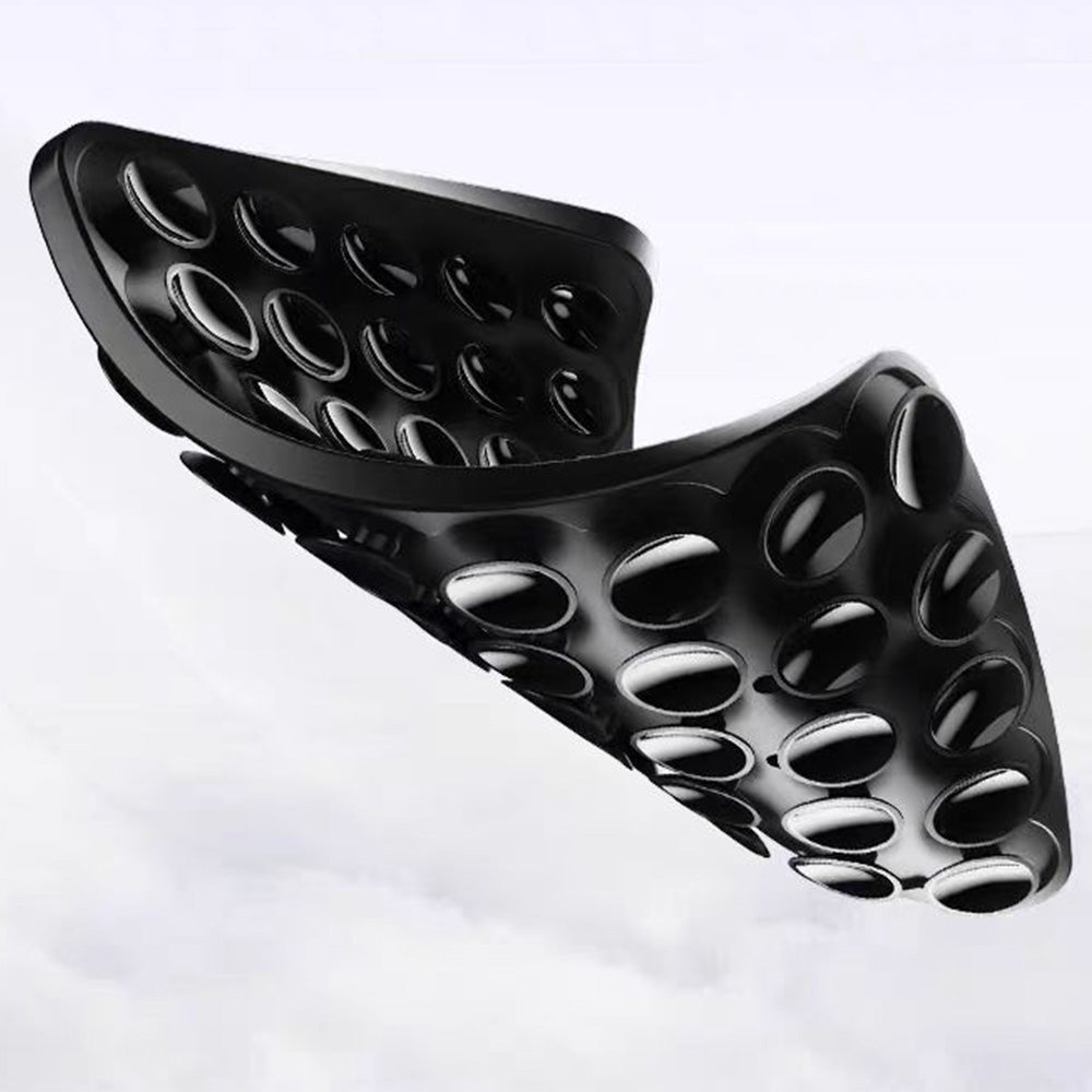 5 Pack Double Sided Silicone Phone Suction Pad 80 Stickers Grip for Car Desk Holder-Black