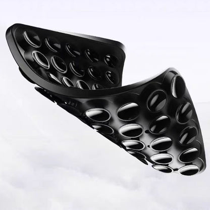 5 Pack Double Sided Silicone Phone Suction Pad 80 Stickers Grip for Car Desk Holder-Black
