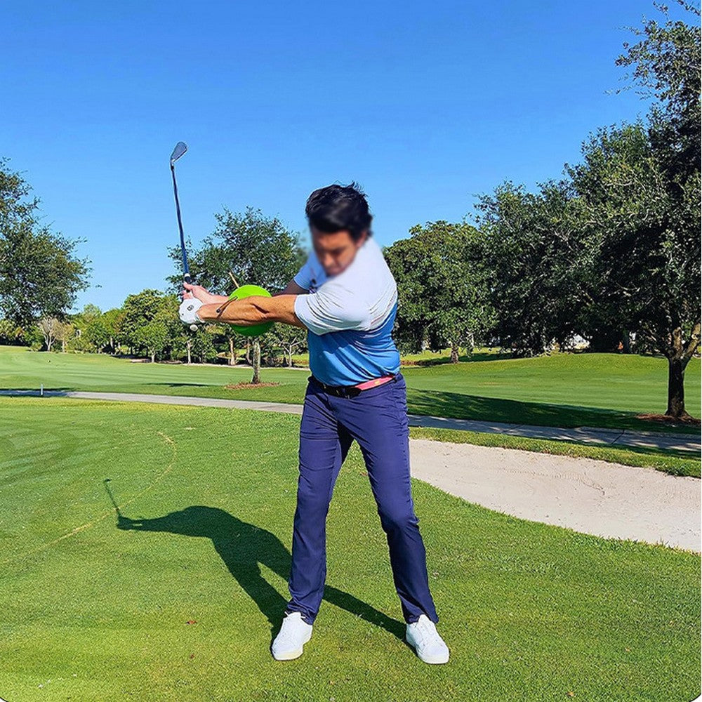 Golf Swing Training Aid Tools Golf Training Ball Posture Correction for Beginner-Gold