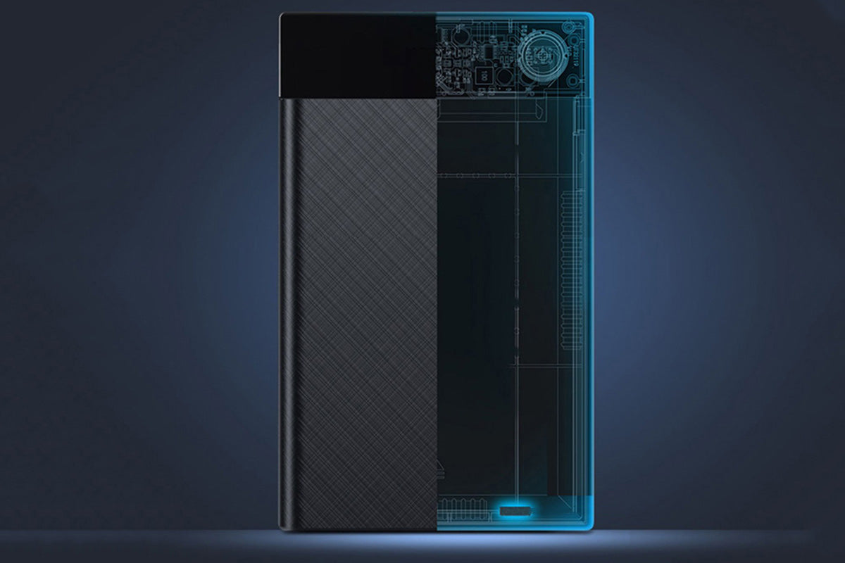 USB 3.1 Portable External Hard Drive Enclosure for SATA SSD HDD