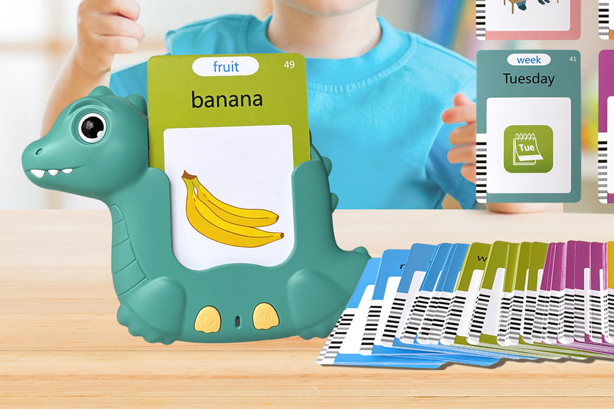 boy and girls Flash Cards Learning Toy with 510 Words Montessori Language Toy