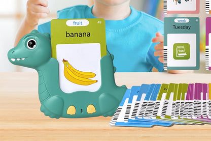 boy and girls Flash Cards Learning Toy with 510 Words Montessori Language Toy