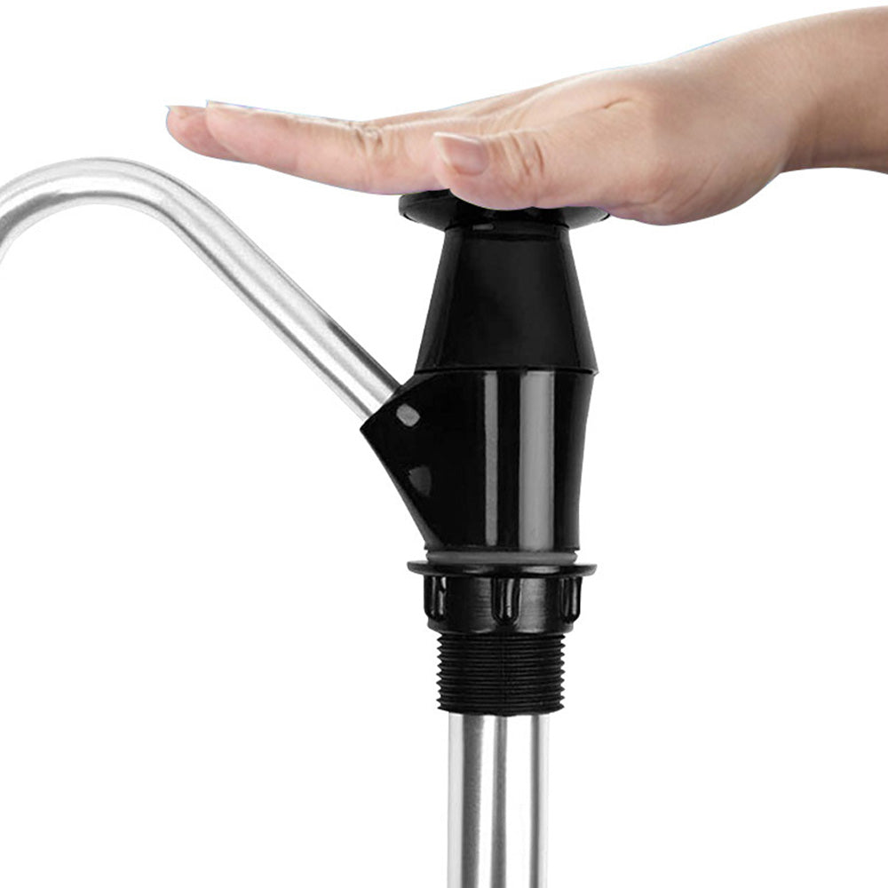 Portable Water Hand Pump Sink Tap Motorhome Camping Trailer Replacement Pumping Tool Black