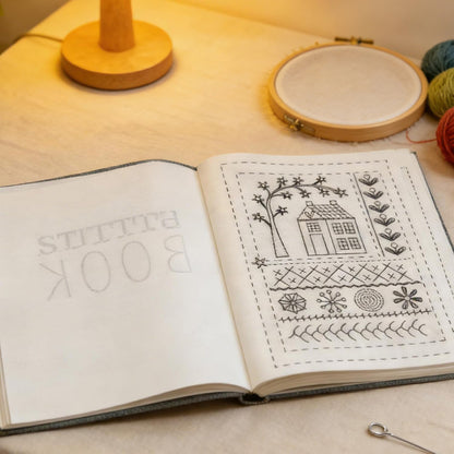 Embroidery Stitch Book Sewing Kit