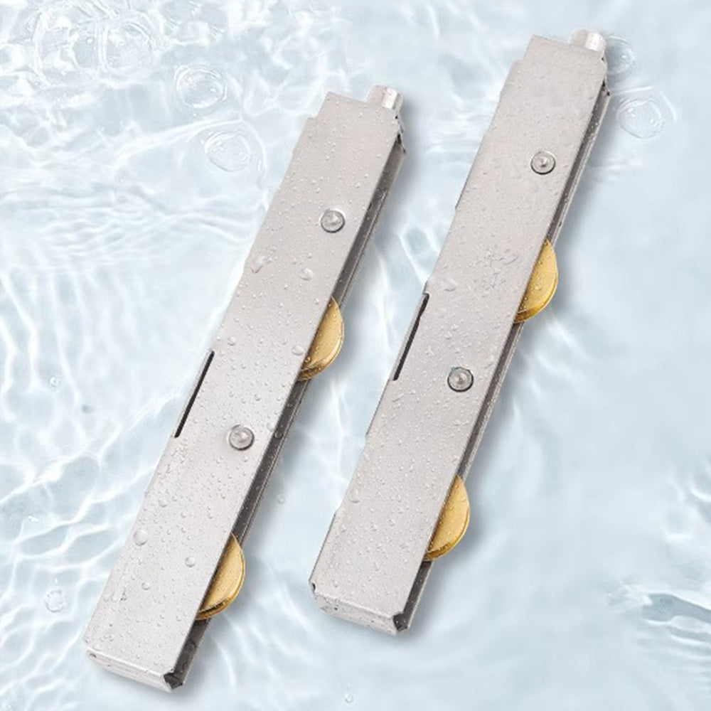 2 Piece Stainless Steel Sliding Door Roller