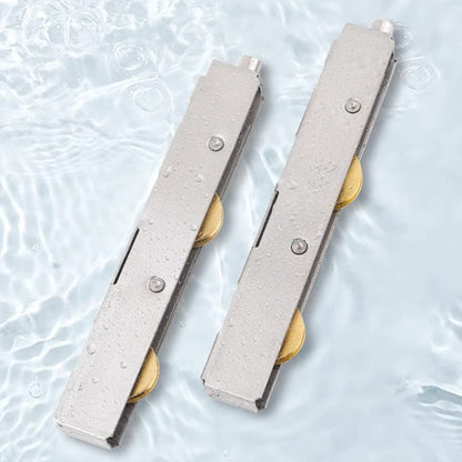 2 Piece Stainless Steel Sliding Door Roller