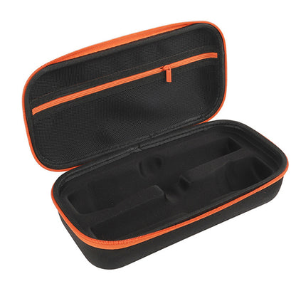 Microphone Carrying Case for Dual Wireless Mic Storage Portable Travel Bag