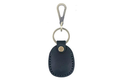 4Pcs For Apple AirTag PU Leather Holder Keyrings Dog Keychain Pet Cases