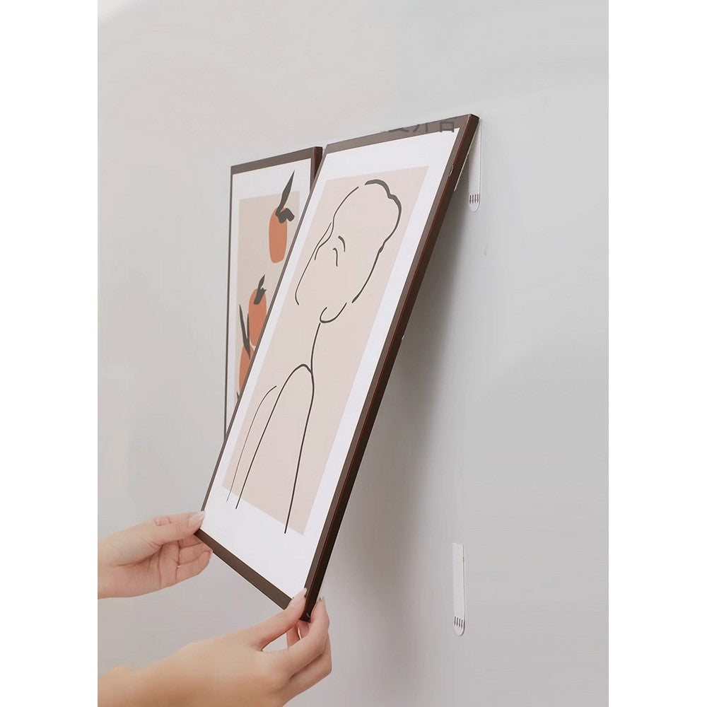 24Pair Heavyweight Picture Hanging Strips Hanging Picture Hangers for Home Decor