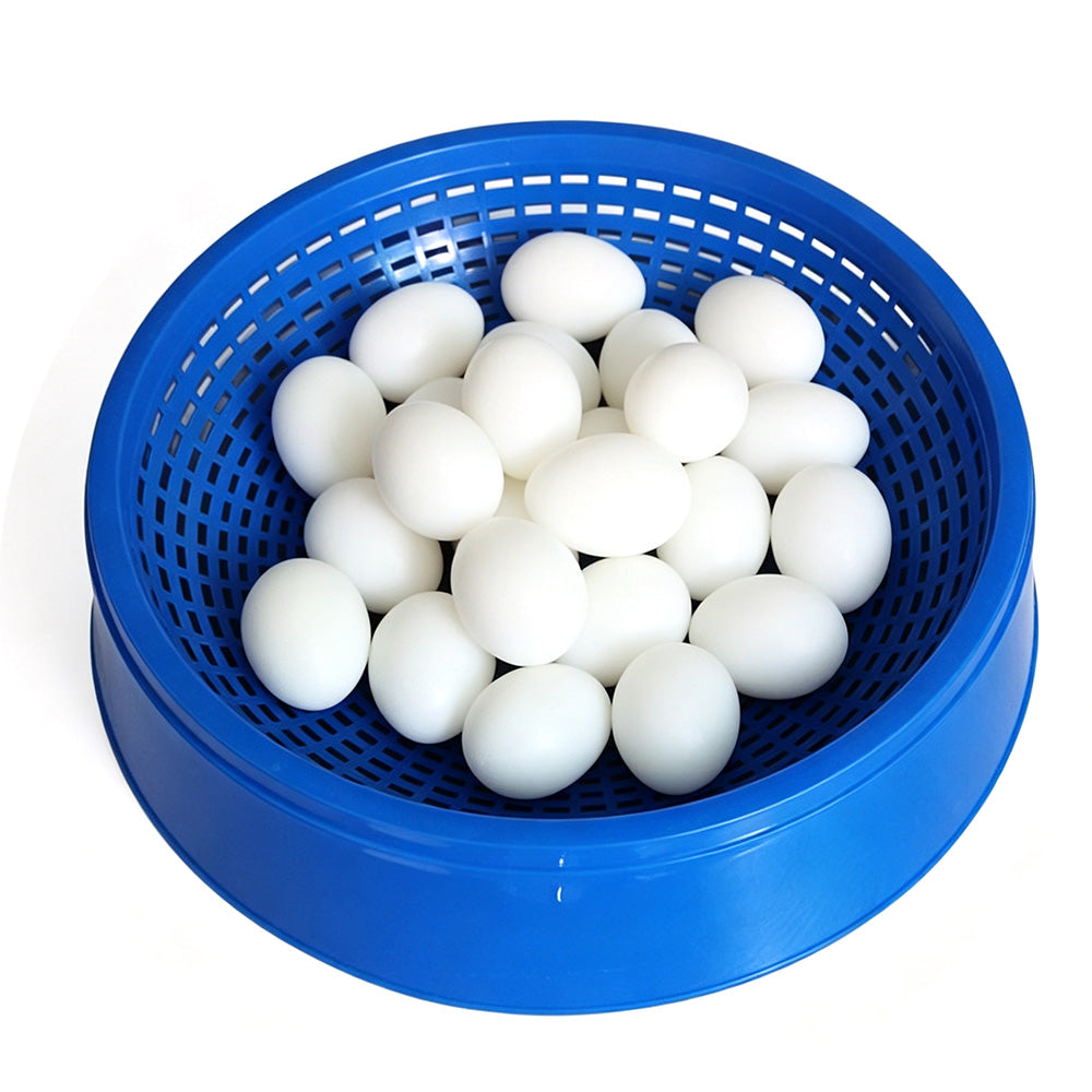 6Pcs Blue Plastic Ventilated Pigeon Egg Nest Bowls for Breeding