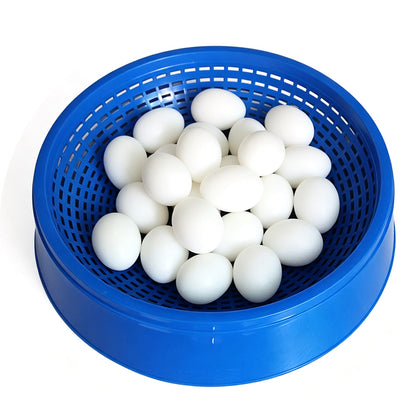 6Pcs Blue Plastic Ventilated Pigeon Egg Nest Bowls for Breeding