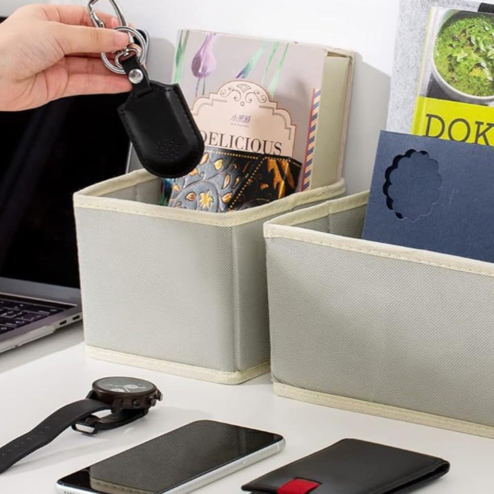 12Pcs Set Drawer Organizers for Clothes Underwear Sock Foldable Closet Organization Bins