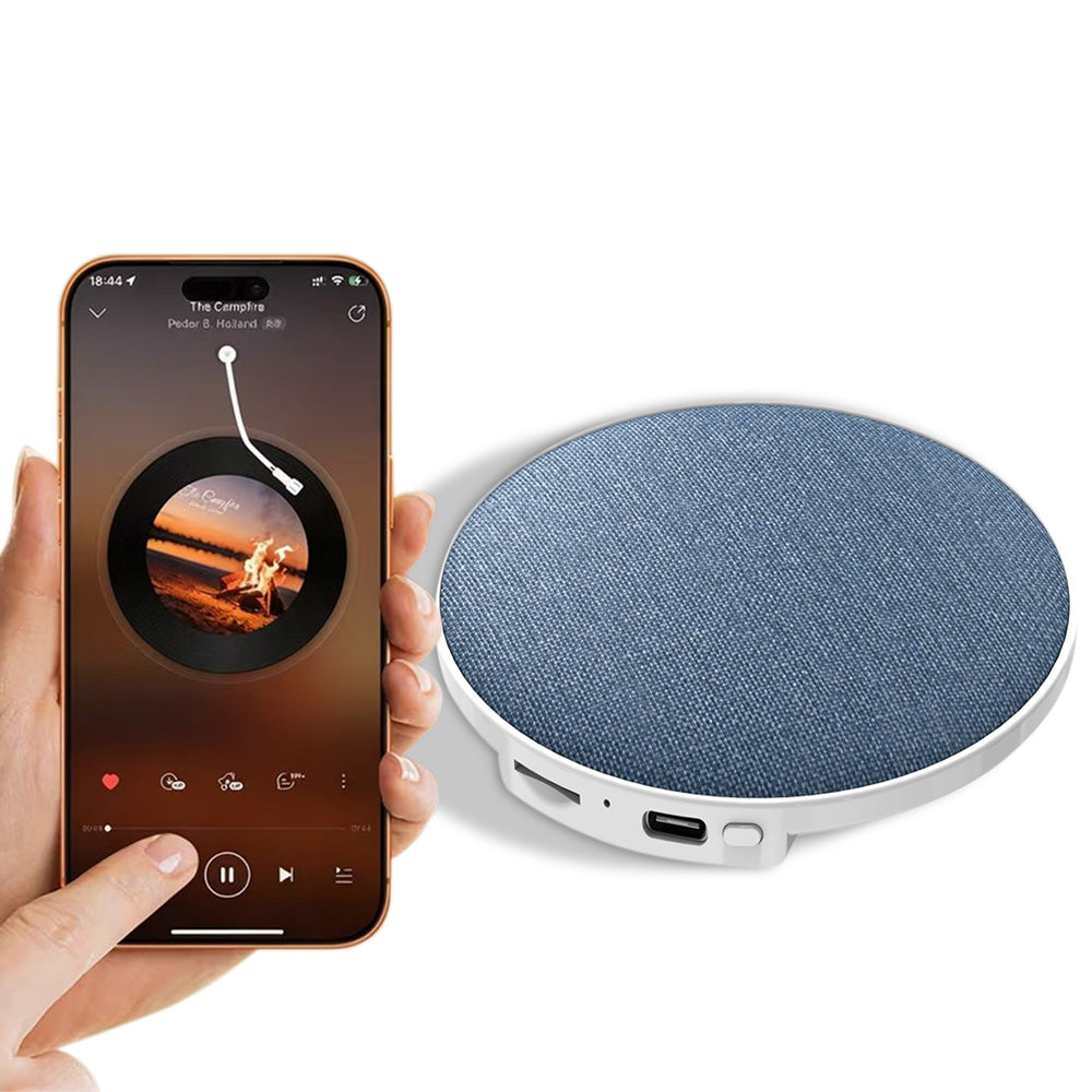 2Pcs Under Pillow Speaker for Sleeping Wireless Bluetooth Sleep Aid Pillow Speaker