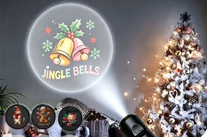 USB Powered Christmas Projector Light - 10 Slides