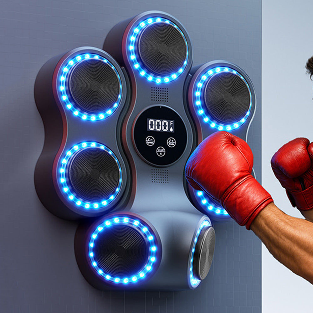 Wall Mounted Music Boxing Machine Punching Trainer