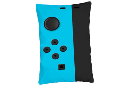 4Pcs Soft Gaming Throw Pillow Case Cushion Cover Polyester Gaming Decorative Pillowcase-Blue And Red