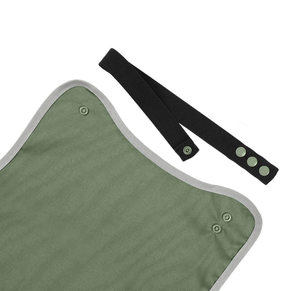 3 Piece Waterproof Adult Bibs with Crumb Catcher Pockets