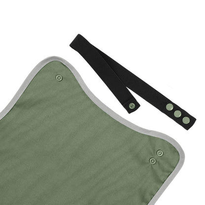 3 Piece Waterproof Adult Bibs with Crumb Catcher Pockets