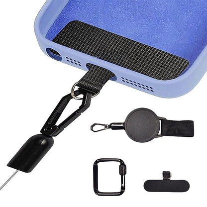2Pcs Retractable Anti-Theft Phone Tether Wrist Strap Holder