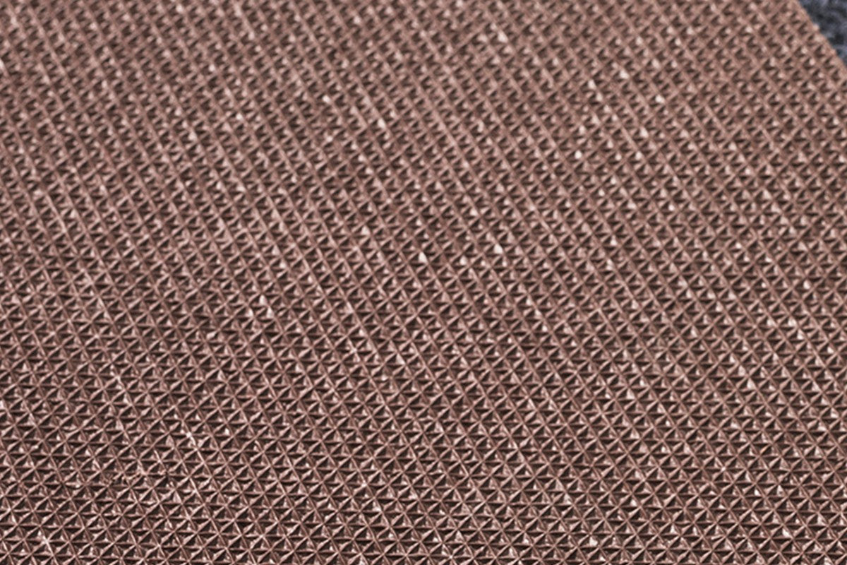 Stripe Anti-Fatigue Kitchen Mat Waterproof Non Slip Cushioned Foam-Brown