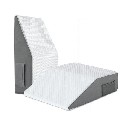 Triangular Nursing Pillow Dual-Layer Foam for Leg Elevation
