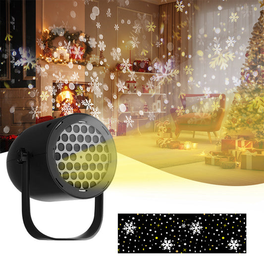 USB LED Christmas Projector Light ¨C Indoor & Outdoor Holiday Decoration Lamp Style 2