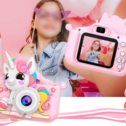 Little Ones Digital Camera with 32GB Card and Reader - Pink