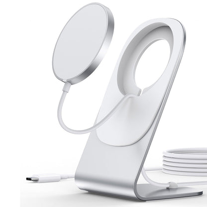 15W Foldable Wireless Charging Stand Fast Charging Pad for iPhone 16/15/14/13/12 Series