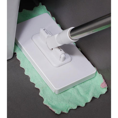 Mini Mop with 4 Reusable Cloths Wet and Dry Click Mops