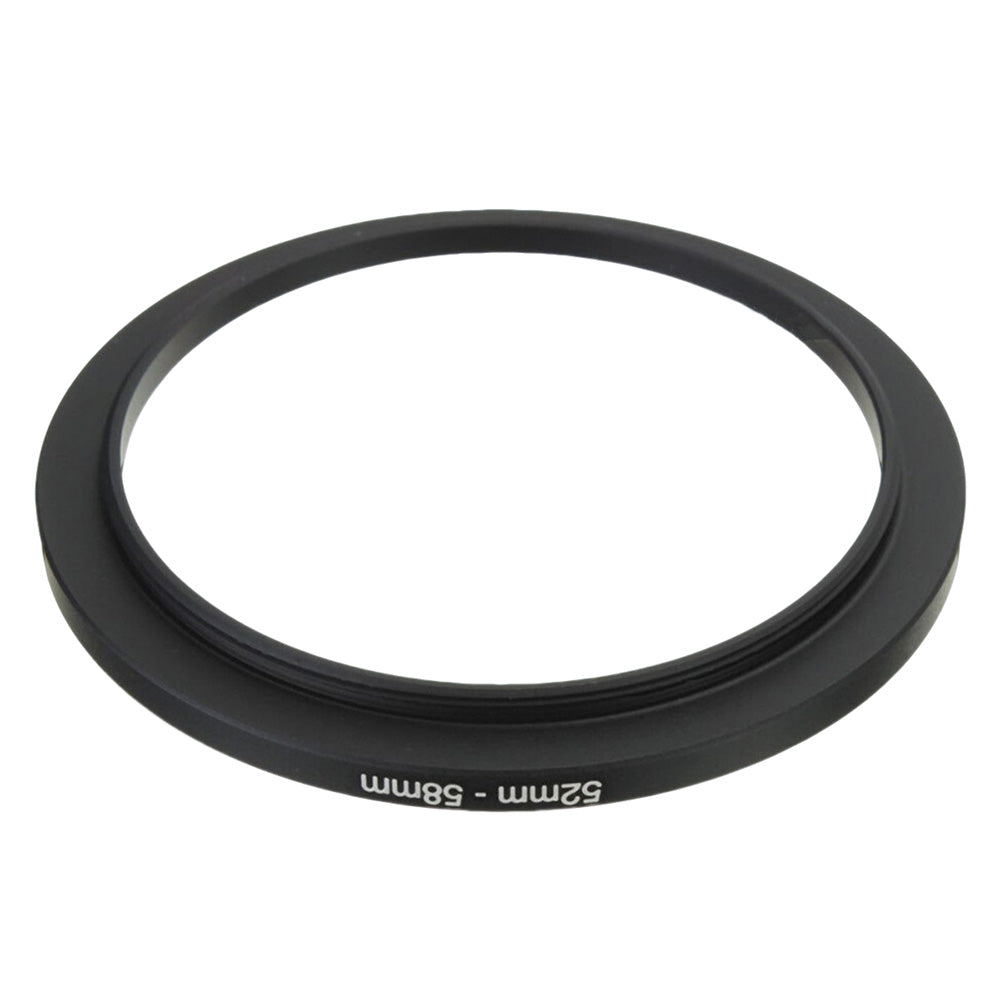 2 Metal Camera Filter Adapter Rings 52mm to 58mm and 52mm to 77mm