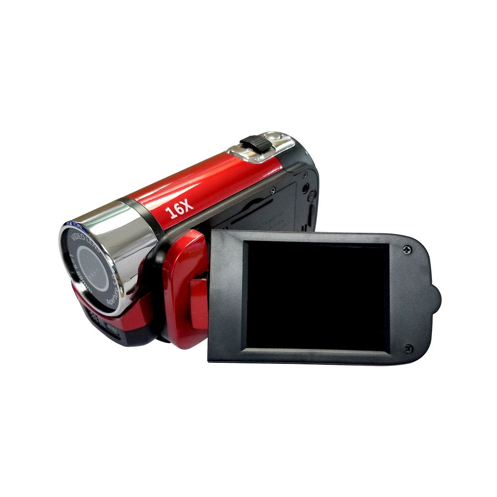 Video Camera 16MP Camcorder with 16x Digital Zoom-White