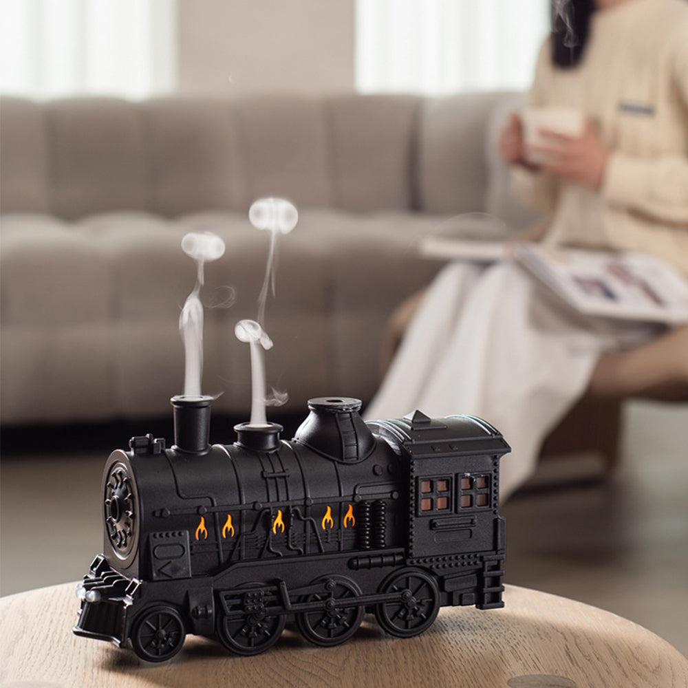 Aromatherapy Diffuser Cool Mist Ultrasonic Aroma Train Diffuser with Remote Control