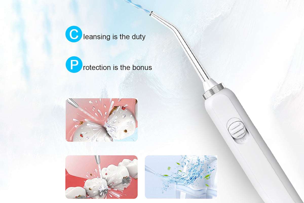 10 Levels Electric Oral Irrigator 600ML Water Flosser Interdental Cleaner