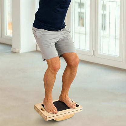 3-in-1 Slant Board with 5 Angles ââ‚?Calf Stretcher & Wobble Balance Board