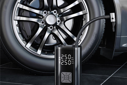 Dual Mode Car Tire Inflator Cordless Air Pump with Light Digital Pressure Gauge