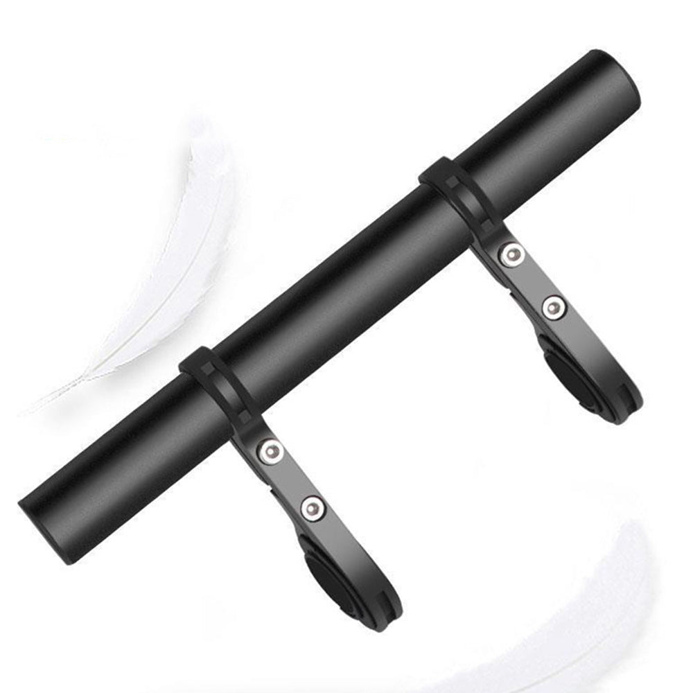20cm Aluminum Alloy Bicycle Handlebar Extender Mount-Black