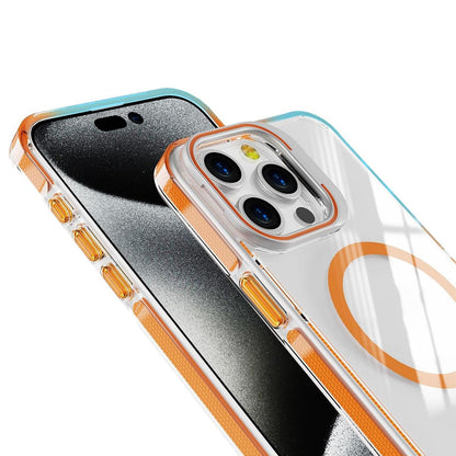 For iPhone 16 Series Protective Case Scratch-Resistant Back Cover Orange