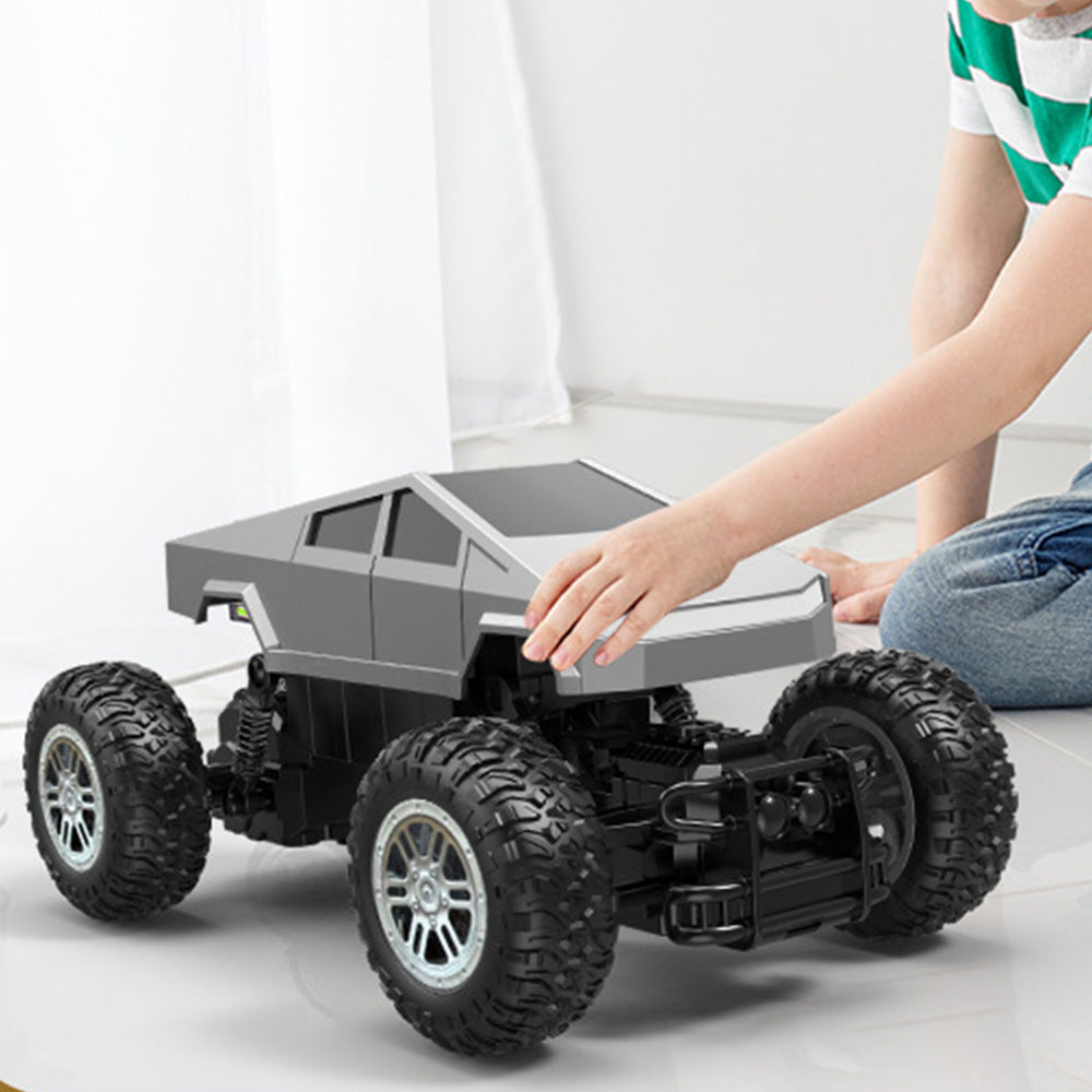 2.4GHz RC Amphibious Car 4WD All Terrain Off Road Truck Toy for Kids
