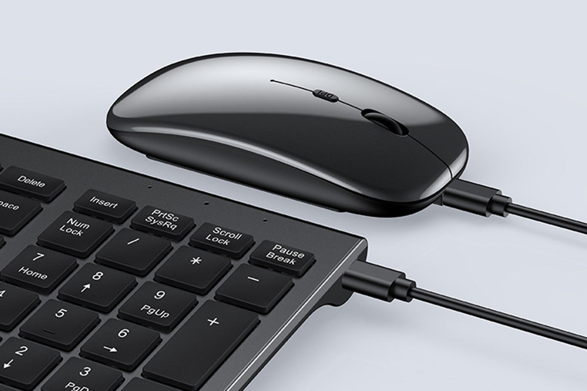 Triple Modes Bluetooth Wireless Keyboard And Mouse
