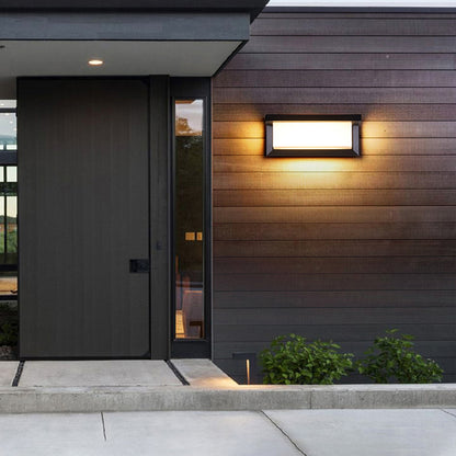 Outdoor Square Solar Light Control Wall Light