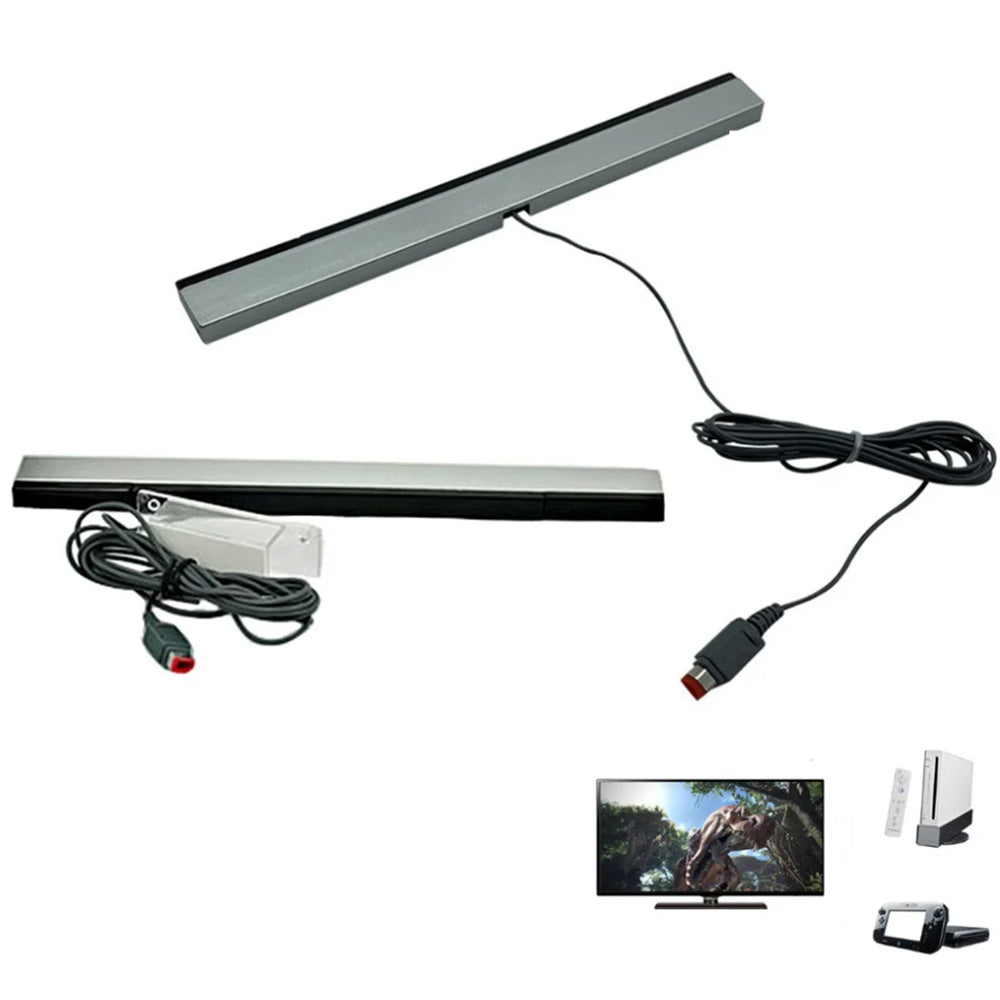 Replacement Sensor Bar for Nintendo Wii Console and Wii U Console (Wired)